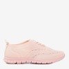 Світло-рожеві ажурні кросівки Palesonia - Взуття 1