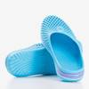 Світло-сині жіночі гумові тапочки Gumi - Взуття 1