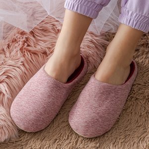 Темно-рожеві жіночі капці Minewra - Взуття