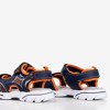 Темно-сині та оранжеві хлопчачі сандалії Ханой - Взуття