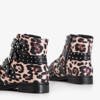 Жіночі черевики з леопардовим принтом Kualapo  - Взуття
