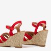 Жіночі червоні босоніжки Sirima - Взуття