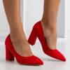 Жіночі червоні туфлі на стовпі Розмарі - Взуття