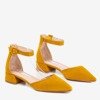 Жіночі гірчичні плоскі балерини Tigrana - Взуття