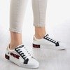 Жіночі спортивні біло-чорні кросівки J'amore - Взуття