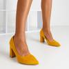 Жіночі жовті туфлі на підборах Rosinda - Взуття