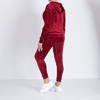 Жіночий комплект червоних спортивних костюмів з написом - Одяг