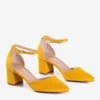 Жовті босоніжки на підборах Vispane - Взуття