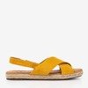 Жовті жіночі босоніжки Cosilia - Взуття 1